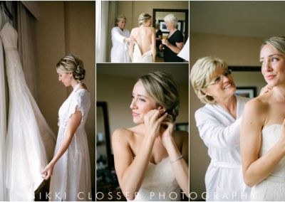 Wedding Boettcher Mansion, Kelly & Teddy Makeup Collage