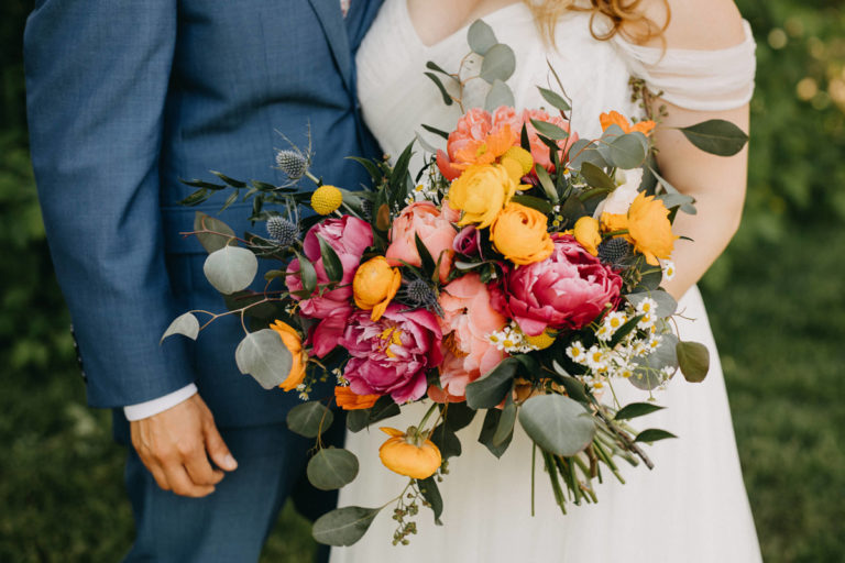 Wedding Lyon Farmette Heather & Monica Bouqet