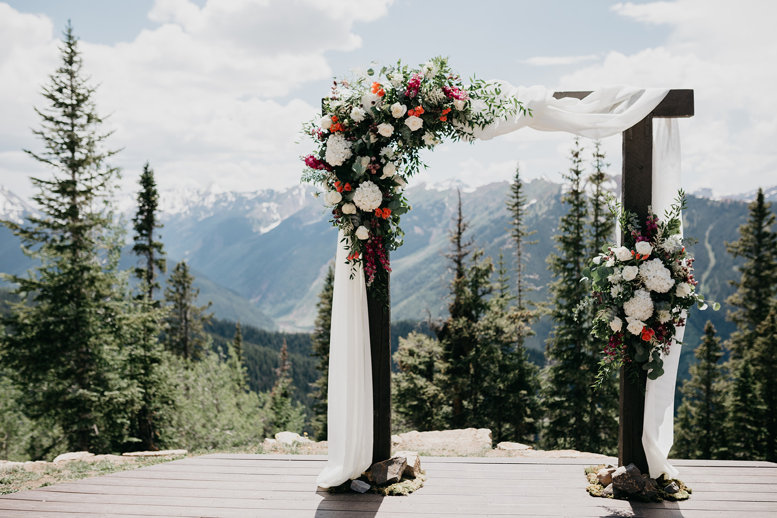 Dawn And Justin Little Nell Aspen Co Ivory Events Wedding