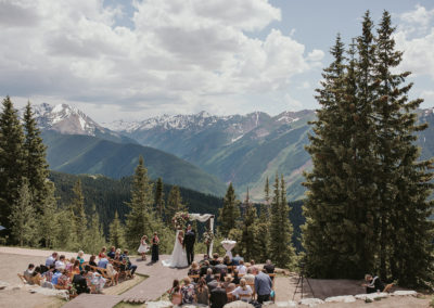 Dawn and Justin, Little Nell, Aspen, CO