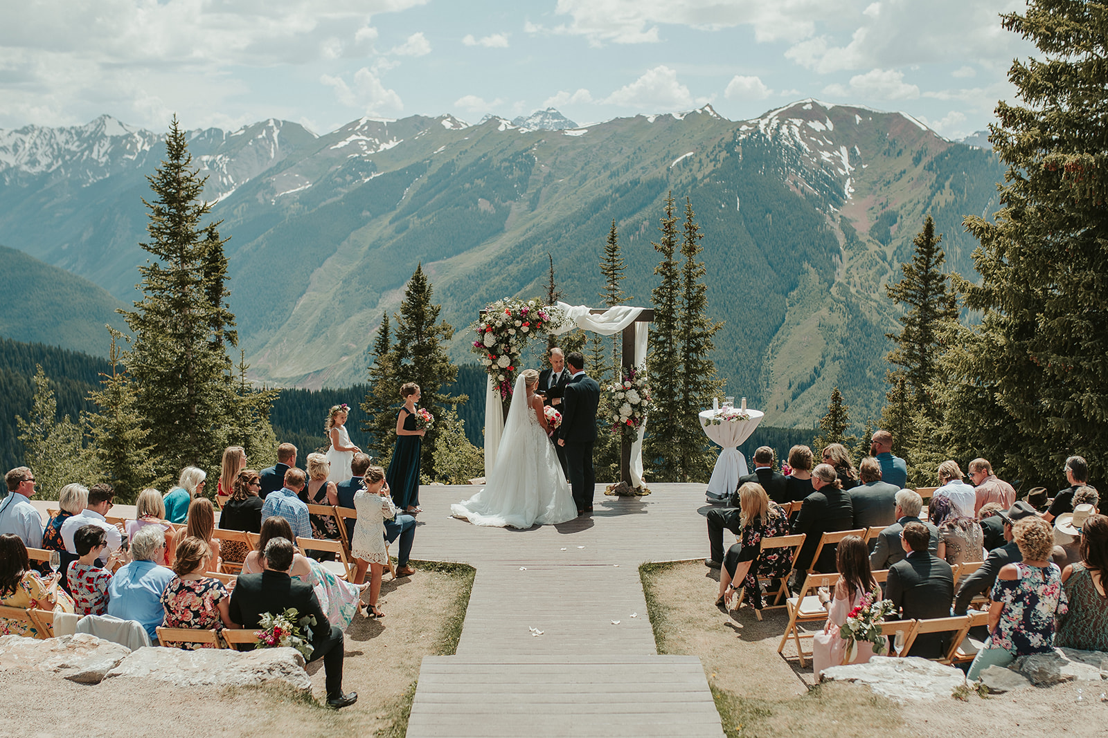 Dawn And Justin Little Nell Aspen Co Ivory Events Wedding